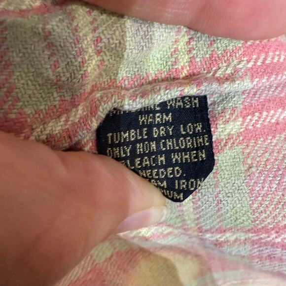 Barbie Pink Plaid Upcycled Shacket Sz M - Picture 6 of 12